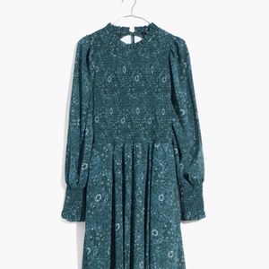 Madewell Lucie in Woodland Floral maxi dress - NWT